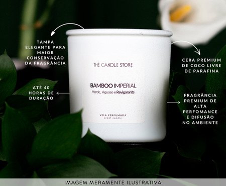 Vela Perfumada Bamboo Imperial - 200gr | Westwing