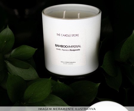 Vela Perfumada Bamboo Imperial - 200gr | Westwing