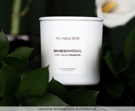Vela Perfumada Bamboo Imperial - 200gr | Westwing