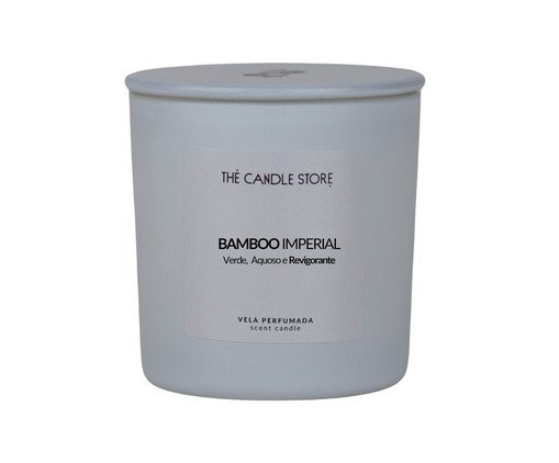 Vela Perfumada Bamboo Imperial - 200gr, white | WestwingNow