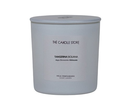Vela Perfumada Tangerina Siciliana - 200gr, white | WestwingNow