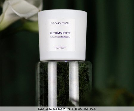 Vela Perfumada Alecrim Sublime - 200gr | Westwing