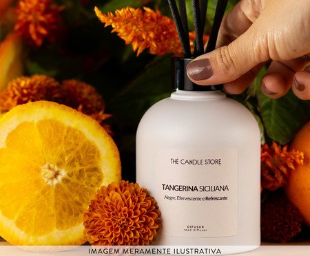 Difusor de Varetas Tangerina Siciliana - 200ml | Westwing