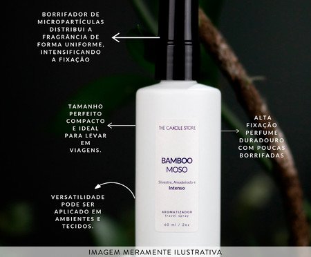Travel Spray Bamboo Moso - 60ml | Westwing