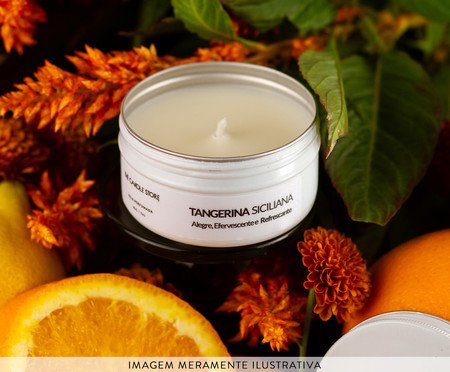 Vela Perfumada Tangerina Siciliana - 90gr | Westwing