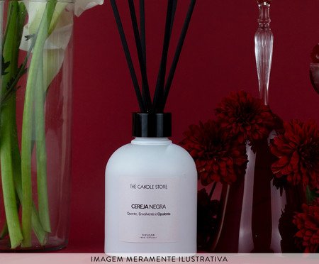 Difusor de Varetas Cereja Negra - 200ml | Westwing