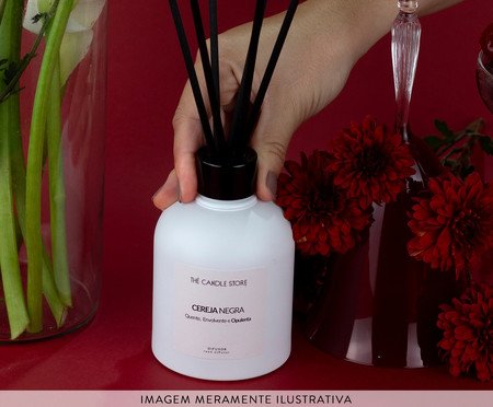 Difusor de Varetas Cereja Negra - 200ml | Westwing