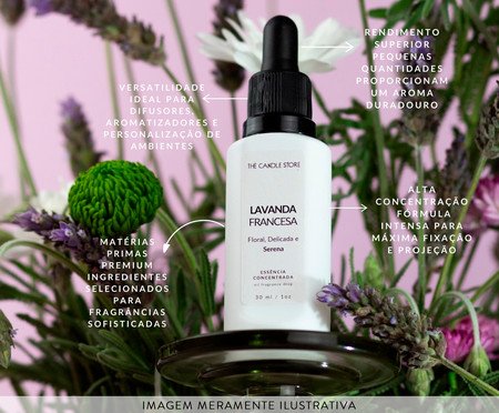 Essência Concentrada Lavanda Francesa - 30ml | Westwing