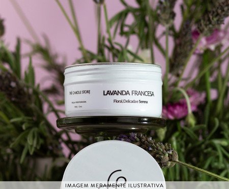 Vela Perfumada Lavanda Francesa - 90gr | Westwing