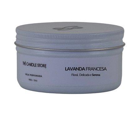 Vela Perfumada Lavanda Francesa - 90gr