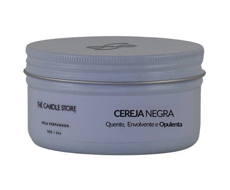 Vela Perfumada Cereja Negra - 90gr | Westwing