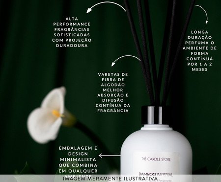 Difusor de Varetas Bamboo Imperial - 200ml | Westwing