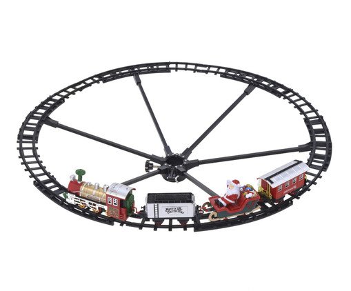 Trem Eletrico Natal Bateria 4 Expresso Polar, multicolor | WestwingNow