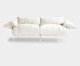 Sofá Asa Dois Lugares Bouclé Porcelana, white | WestwingNow