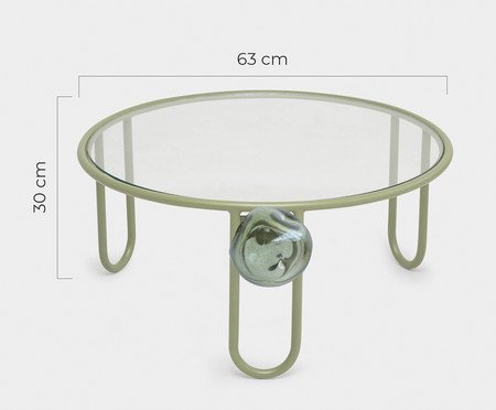 Mesa De Centro Murano Verde | Westwing