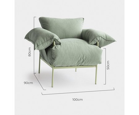 Poltrona Asa Petit Sarja Sálvia | Westwing