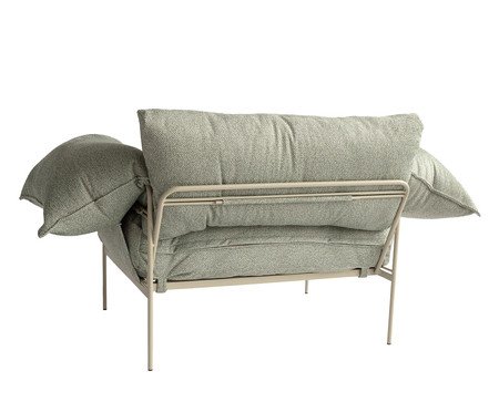 Poltrona Asa Bouclé Verde | Westwing