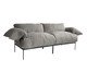 Sofá Asa Dois Lugares Bouclé Cinza, grey | WestwingNow