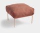 Pufe Asa Bouclé Terracota, Terracotta | WestwingNow