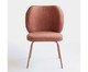 Cadeira Concha Interna Bouclé Terracota, Terracotta | WestwingNow