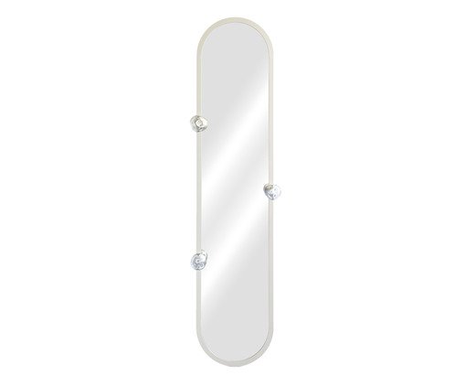 Espelho de Chão Murano Porcelana, white | WestwingNow