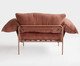 Poltrona Asa Bouclé Terracota, Terracotta | WestwingNow