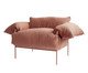 Poltrona Asa Bouclé Terracota, Terracotta | WestwingNow