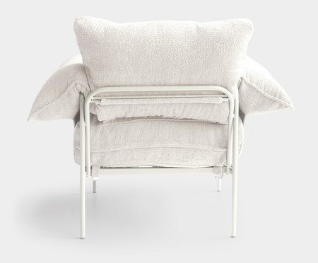 Poltrona Asa Petit Bouclé Porcelana | Westwing