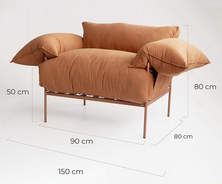 Poltrona Asa Sarja Argila | Westwing