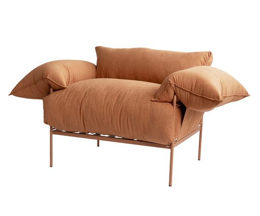 Poltrona Asa Sarja Argila, Terracotta | WestwingNow