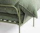 Sofá Asa Dois Lugares Bouclé Verde, green | WestwingNow