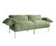 Sofá Asa Dois Lugares Bouclé Verde, green | WestwingNow