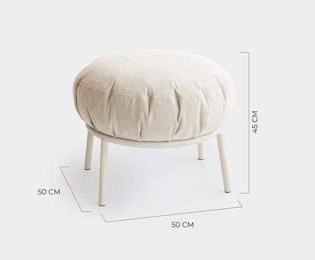 Pufe Luden Sarja Porcelana | Westwing