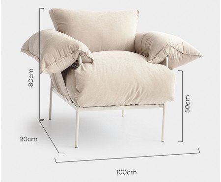 Poltrona Asa Petit Sarja Linho | Westwing