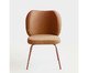 Cadeira Concha Interna Sarja Terracota, Terracotta | WestwingNow