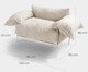 Poltrona Asa Bouclé Porcelana, white | WestwingNow