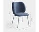 Cadeira Concha Interna Bouclé Azul, blue | WestwingNow