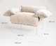 Poltrona Asa Sarja Linho, Off White | WestwingNow