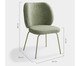 Cadeira Concha Interna Bouclé Verde, green | WestwingNow