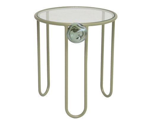 Mesa Lateral Murano Verde, green | WestwingNow