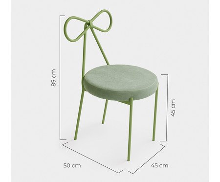 Cadeira Lace Sarja Verde | Westwing