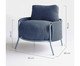 Poltrona Luden Bouclé Azul, blue | WestwingNow