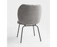 Cadeira Concha Interna Bouclé Cinza, grey | WestwingNow