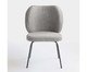 Cadeira Concha Interna Bouclé Cinza, grey | WestwingNow