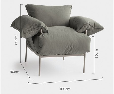 Poltrona Asa Petit Sarja Marrom | Westwing