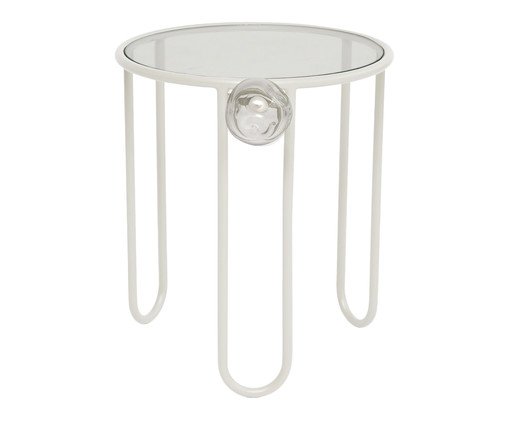 Mesa Lateral Murano Porcelana, white | WestwingNow