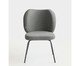 Cadeira Concha Interna Sarja Cinza, grey | WestwingNow