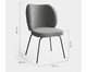 Cadeira Concha Interna Sarja Cinza, grey | WestwingNow