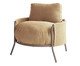 Poltrona Luden Bouclé Marrom, beige | WestwingNow