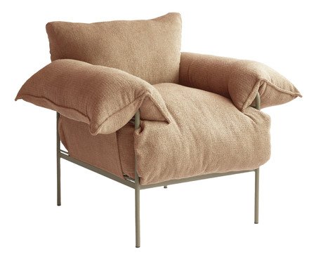 Poltrona Asa Petit Bouclé Marrom | Westwing